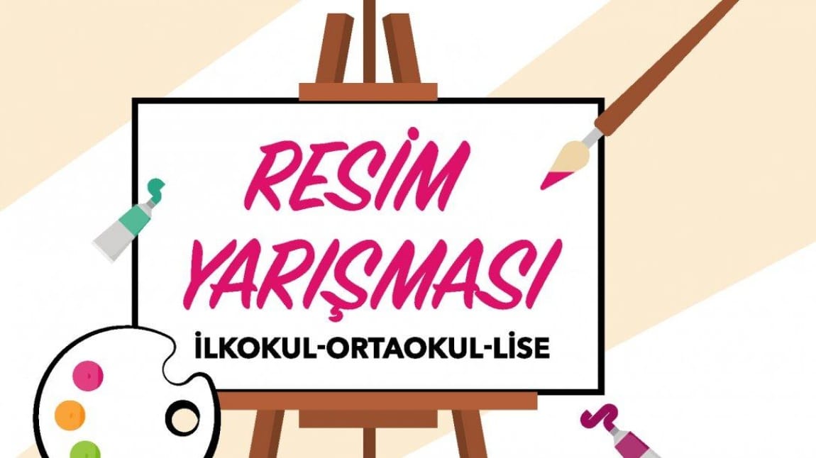 23 NİSAN KONULU RESİM YARIŞMASINDA İL BİRİNCİSİ OLDUK...